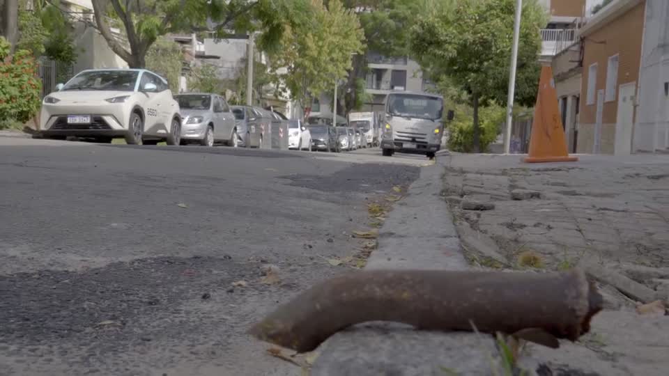 Raíces y deterioro de la vereda